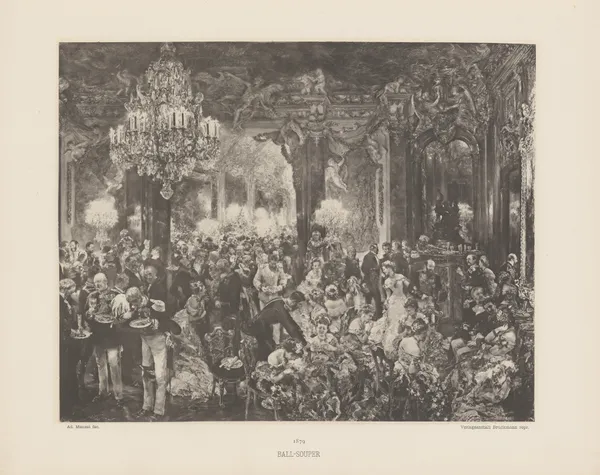 Ball-Souper av Adolph von Menzel