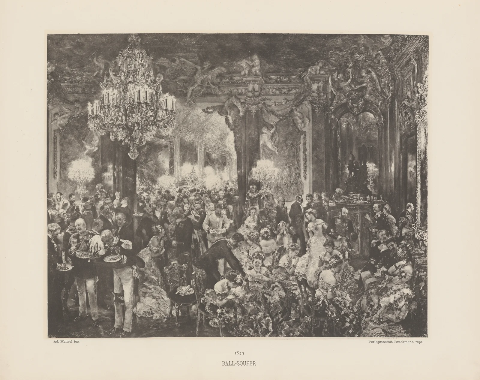 Ball-Souper av Adolph von Menzel