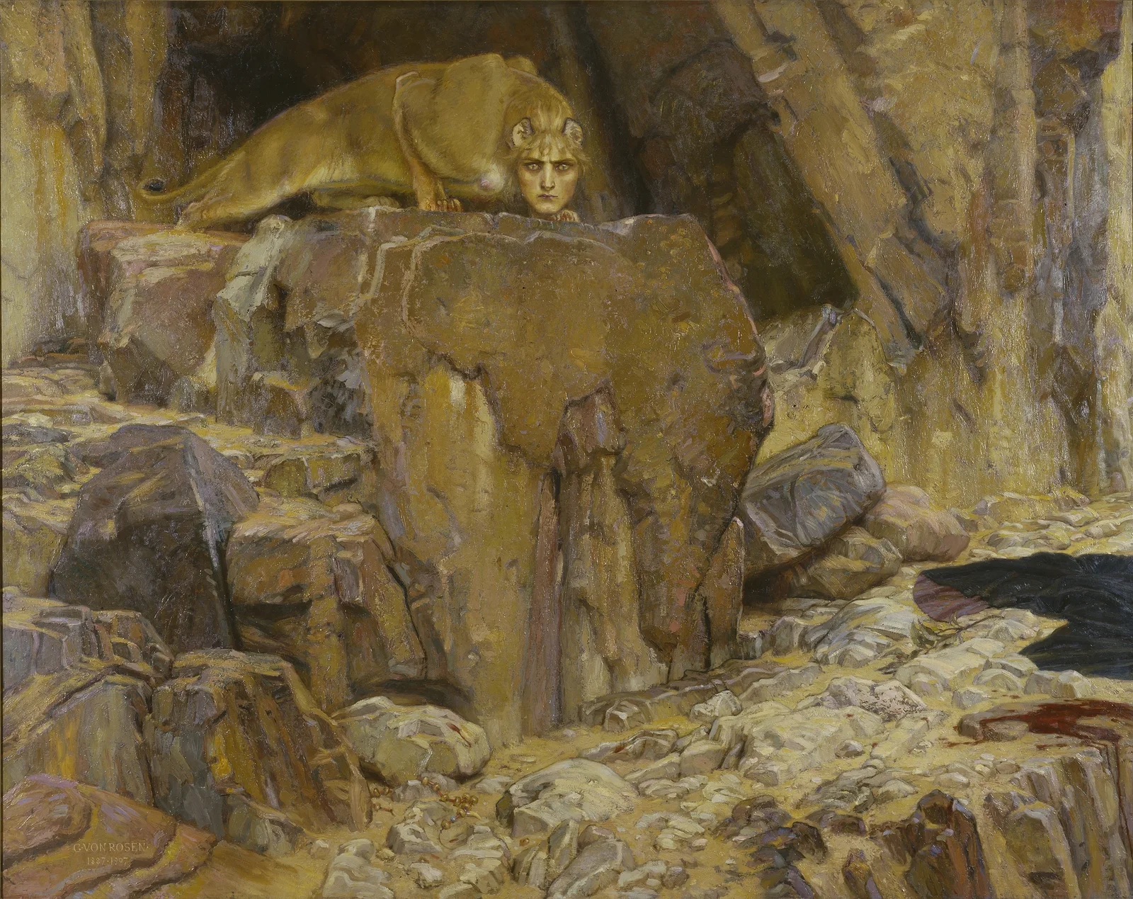 The Sphinx av Georg Von Rosen