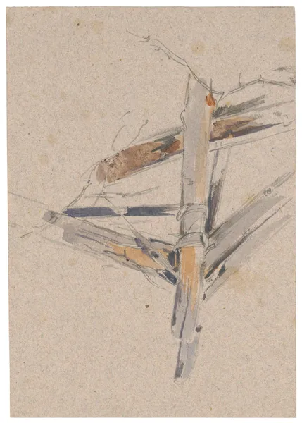 Study of Wooden Animal Trap av Friedrich Carl von Scheidlin