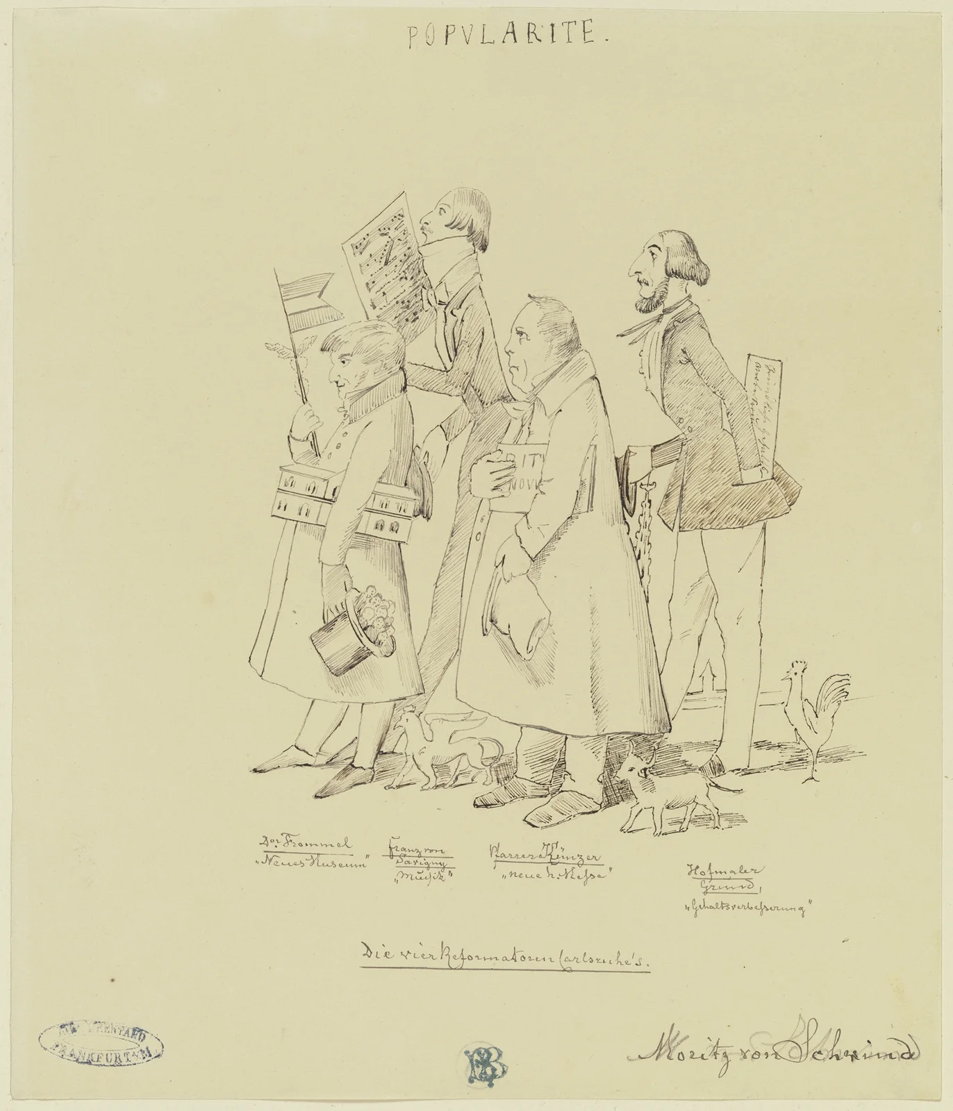 Popularite av Moritz von Schwind
