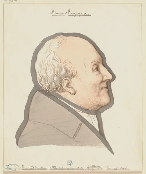 Portrait of Bernhard Brentano av Eduard von Steinle