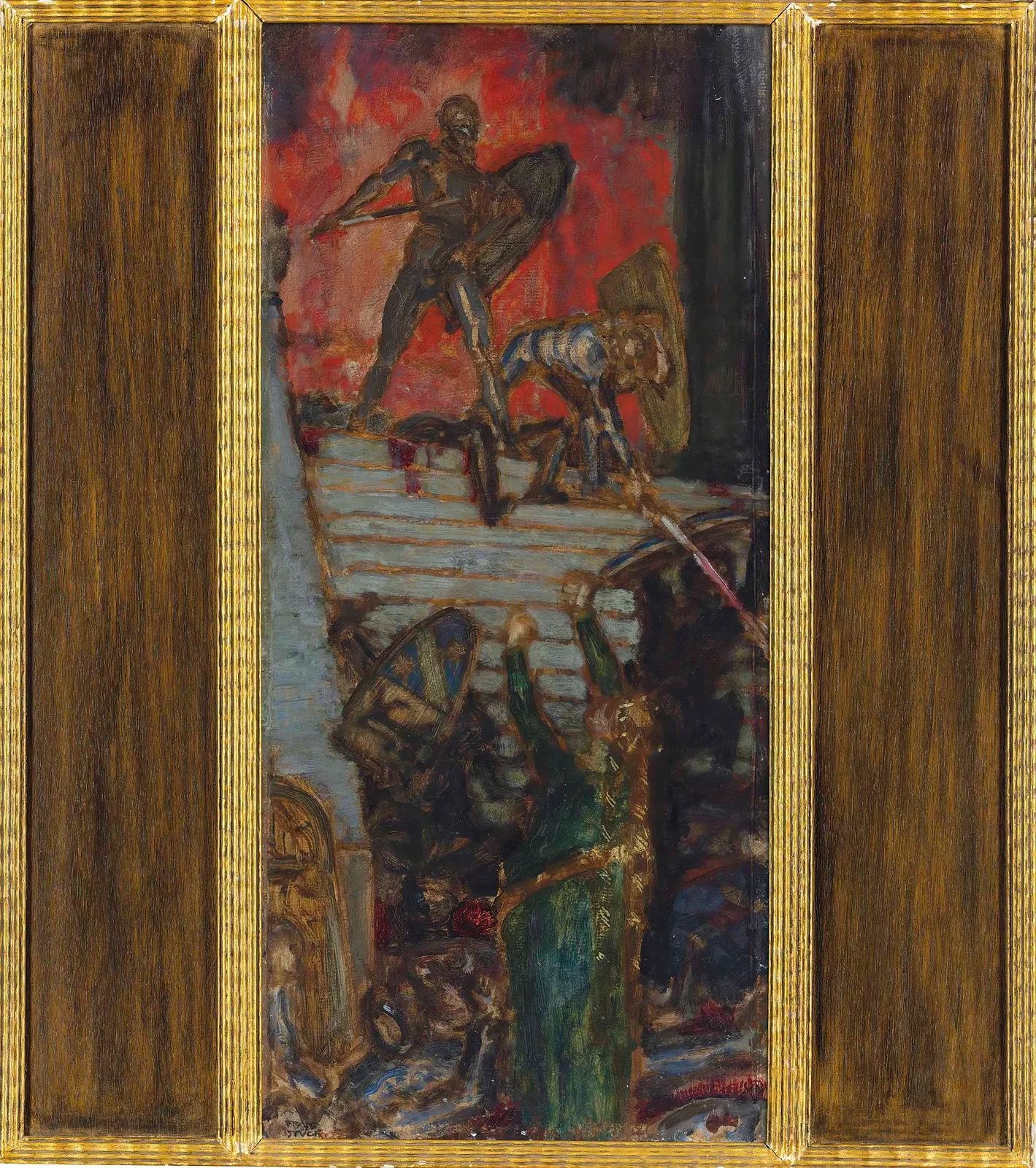 Der Nibelungen av Franz von Stuck