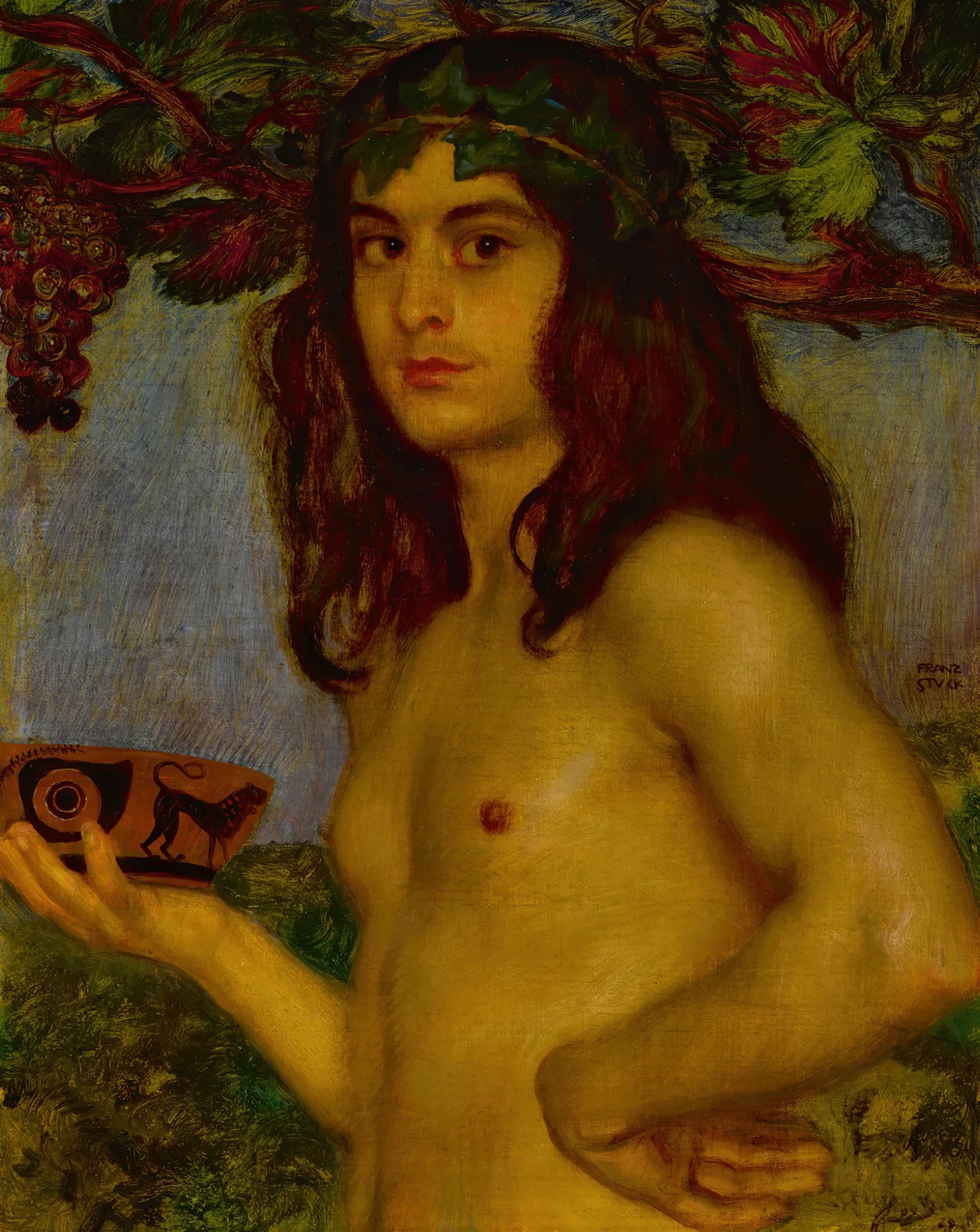 Dionysos av Franz von Stuck