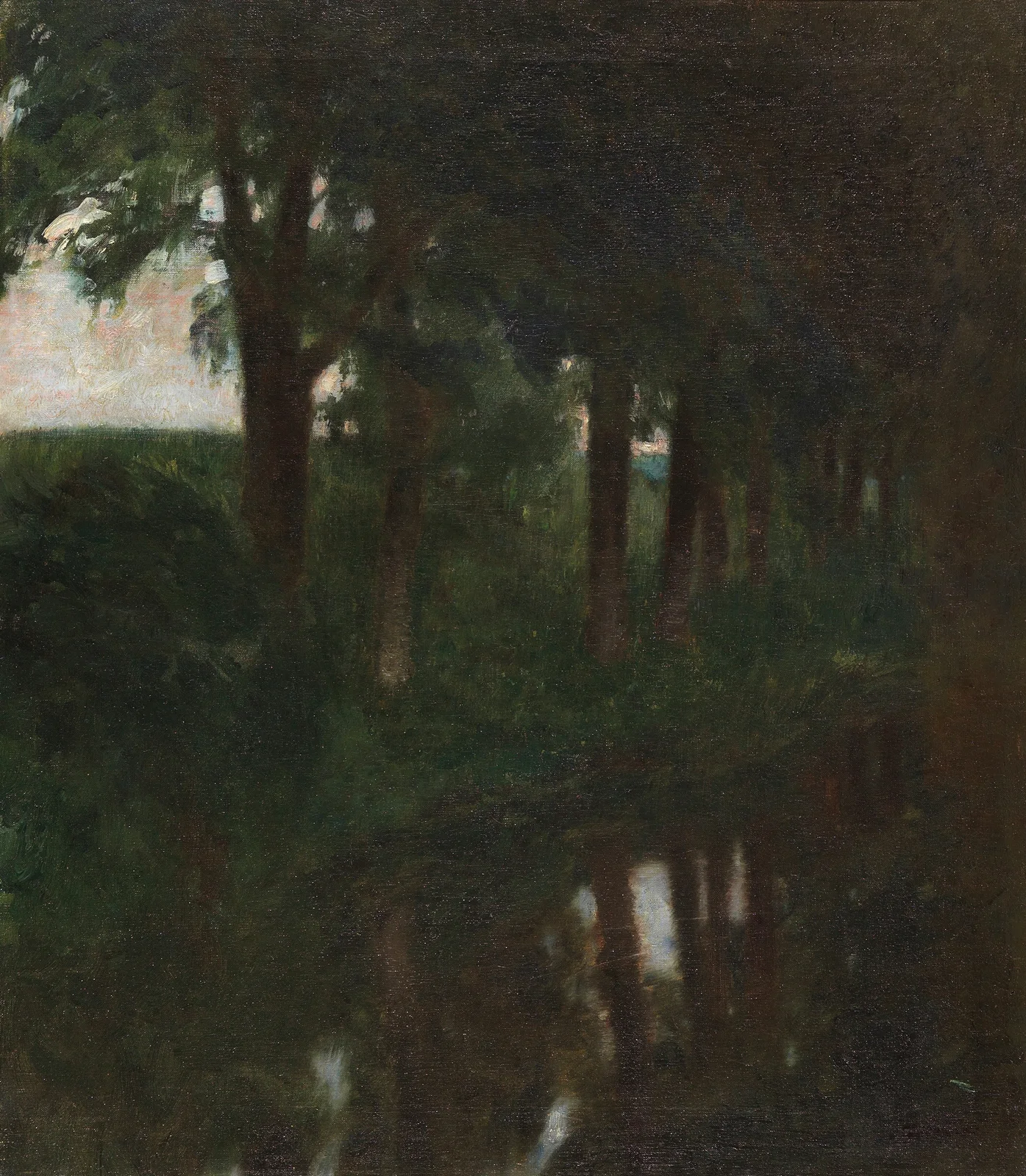 Forellenweiher av Franz von Stuck