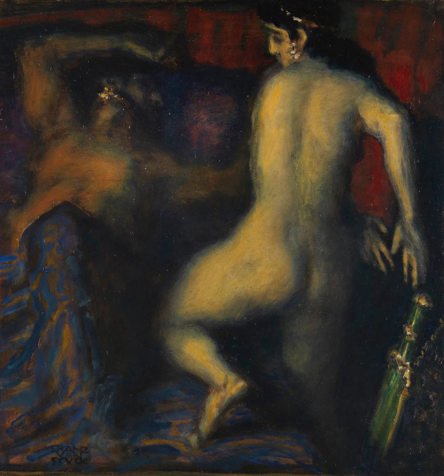 Judith und Holofernes (Um 1927) av Franz von Stuck