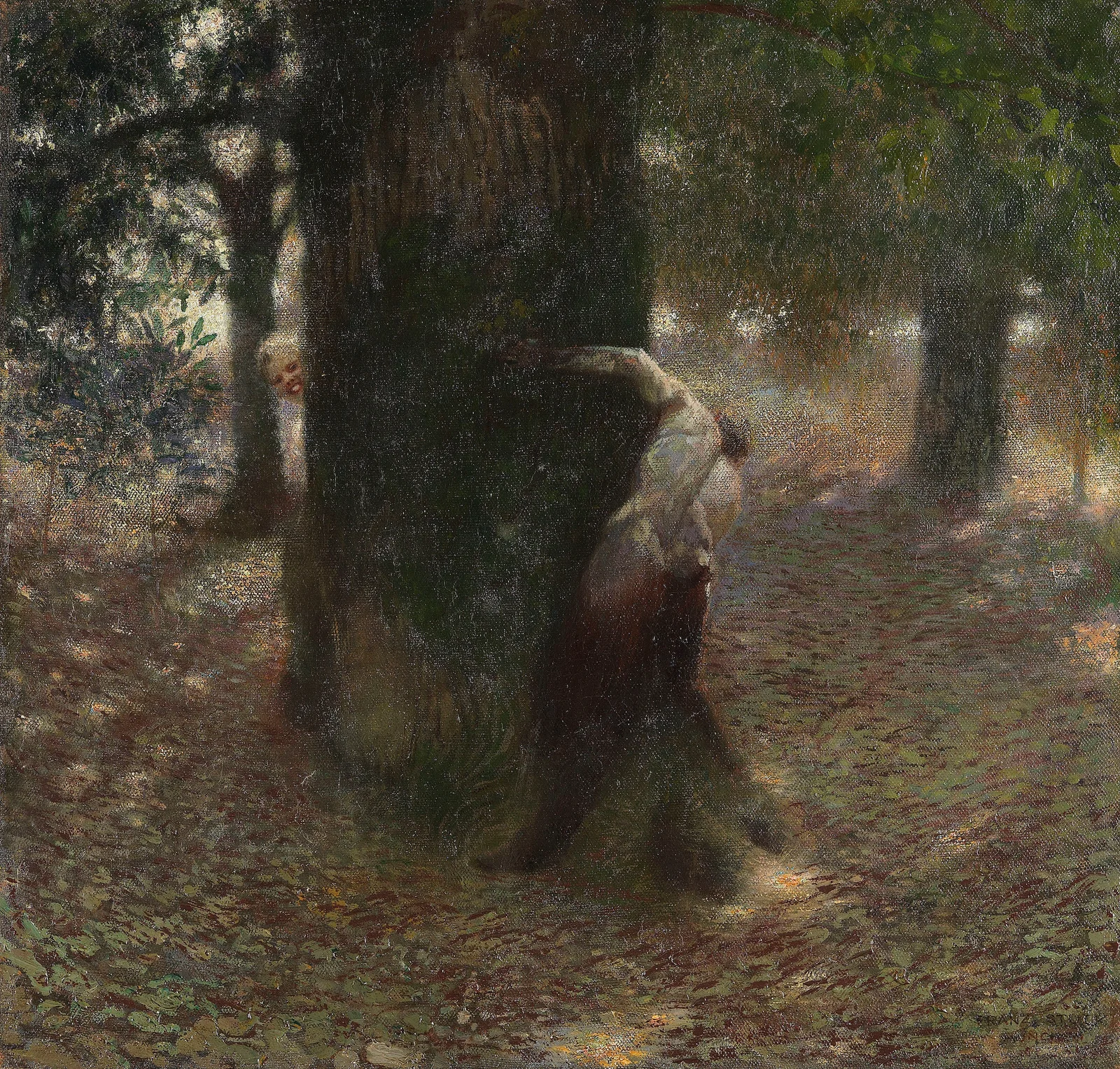 Neckerei av Franz von Stuck