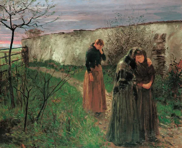 Ostermorgen av Fritz von Uhde