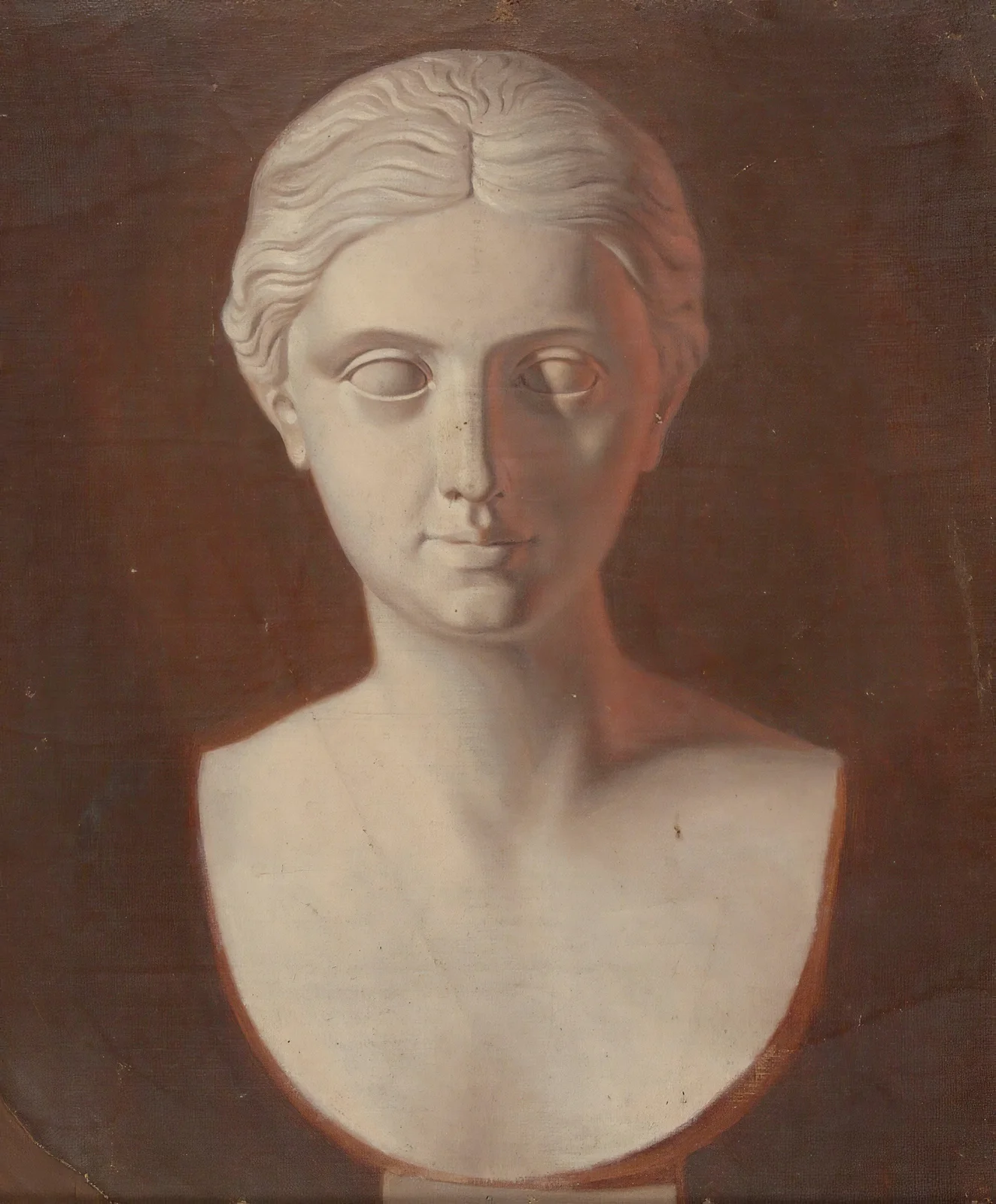Woman ‘s Head av Ferdinand von Wright