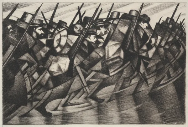 Returning to the Trenches av Christopher R. W. Nevinson