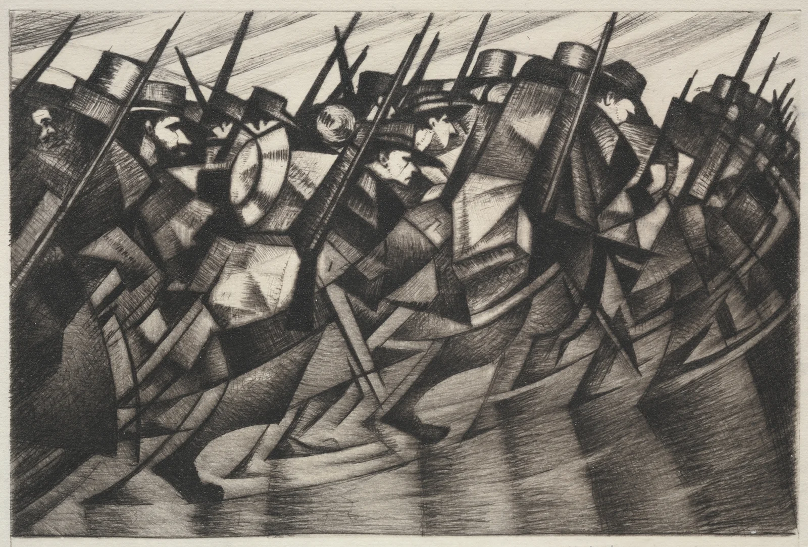 Returning to the Trenches av Christopher R. W. Nevinson