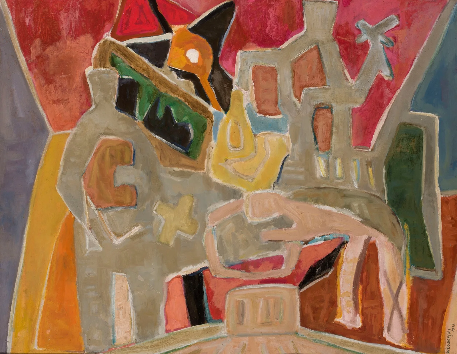 Composition near a workshop av Marek Włodarski