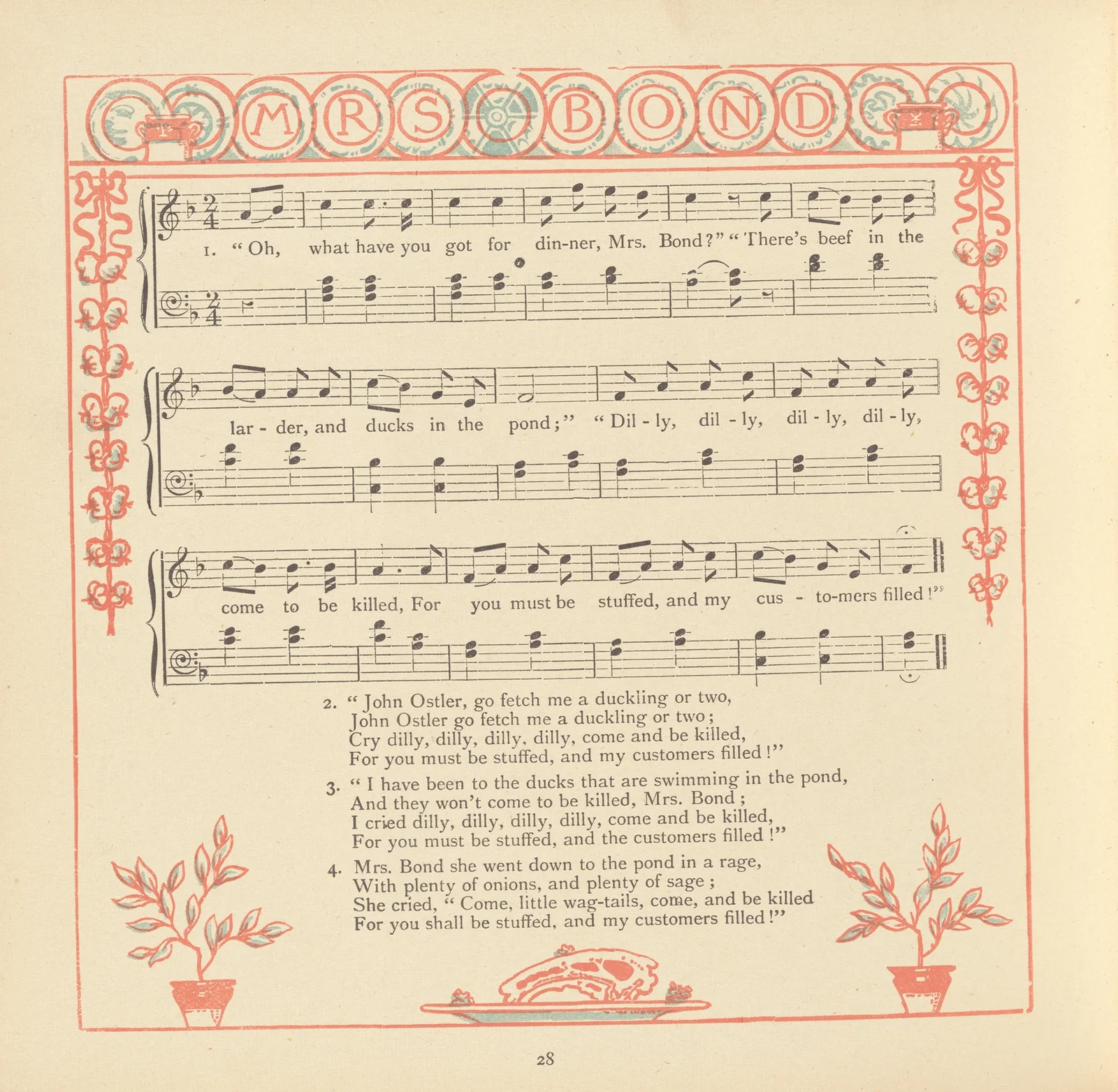 Mrs. Bond av Walter Crane