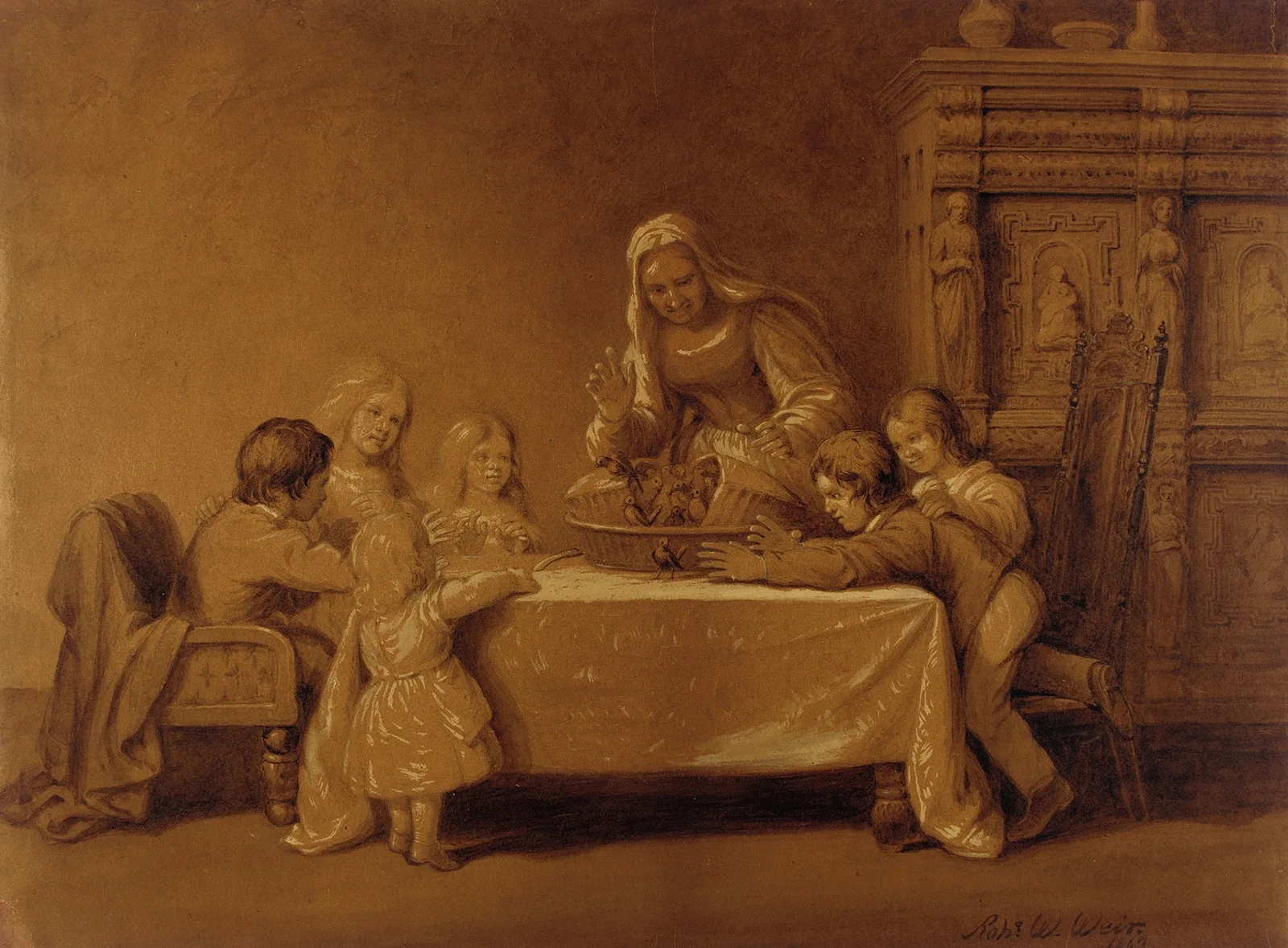 Family Group av Robert Walter Weir