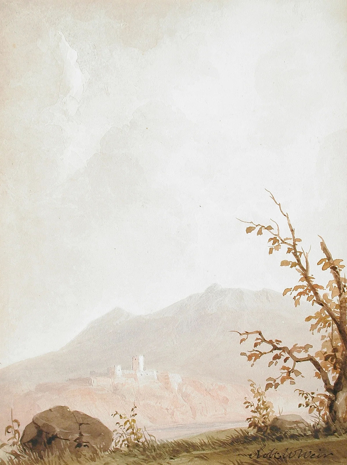 Italian Landscape av Robert Walter Weir