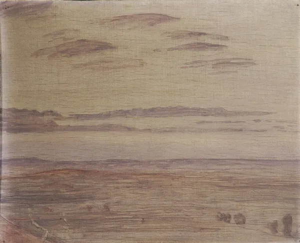 Trübe Landschaft bei Eggenburg av Walther Gamerith