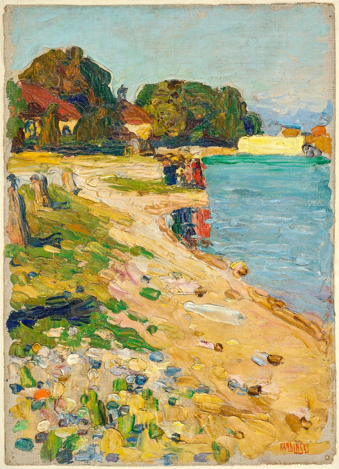 Am Ufer av Wassily Kandinsky