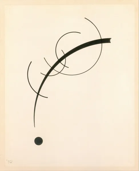 Free Curve to the Point – Accompanying Sound of Geometric Curves av Wassily Kandinsky