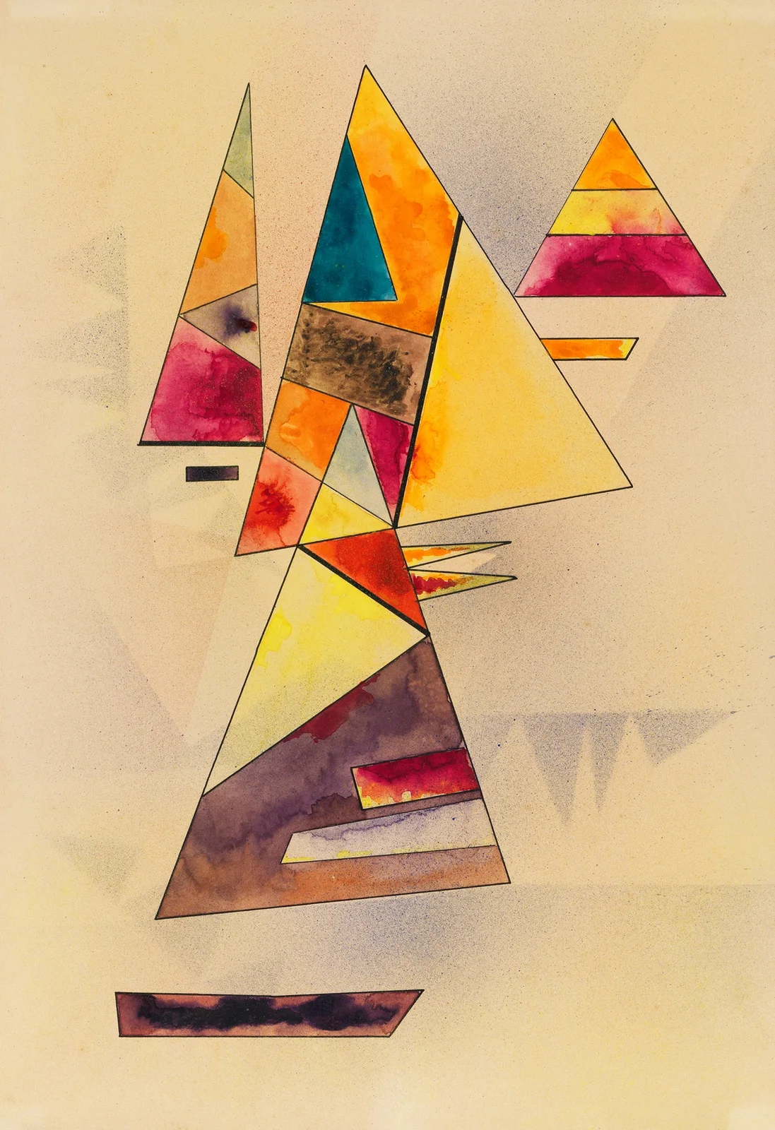 Friedlich av Wassily Kandinsky