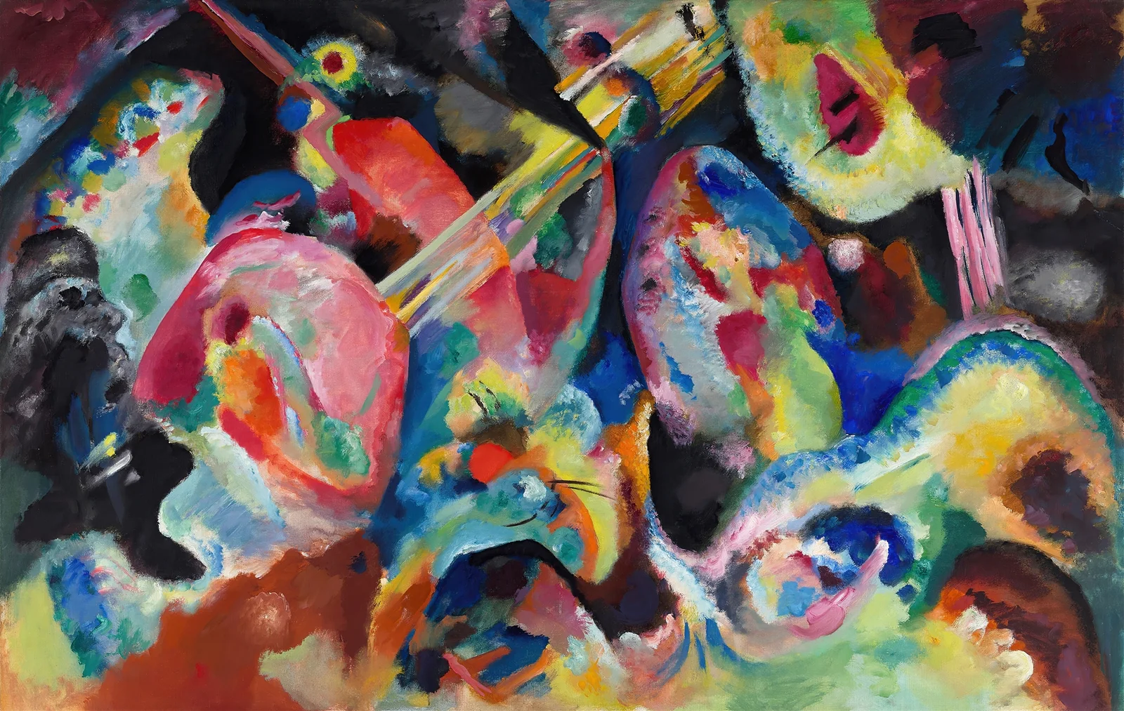Improvisation Flood av Wassily Kandinsky