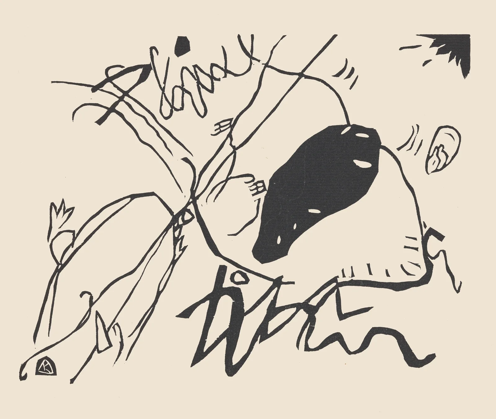 Klänge Pl.02 av Wassily Kandinsky