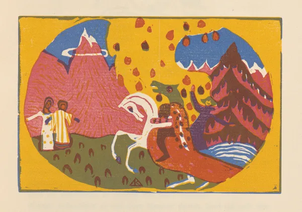 Klänge Pl.05 av Wassily Kandinsky