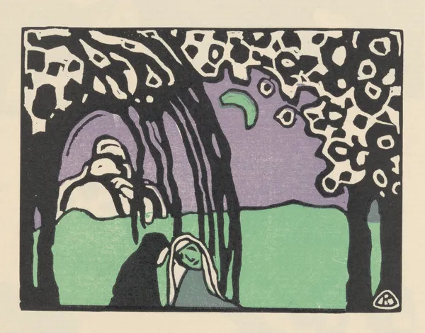 Klänge Pl.20 av Wassily Kandinsky