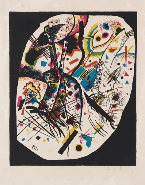 Kleine Welten (Small Worlds) III, 1922 – nr 1 av Wassily Kandinsky