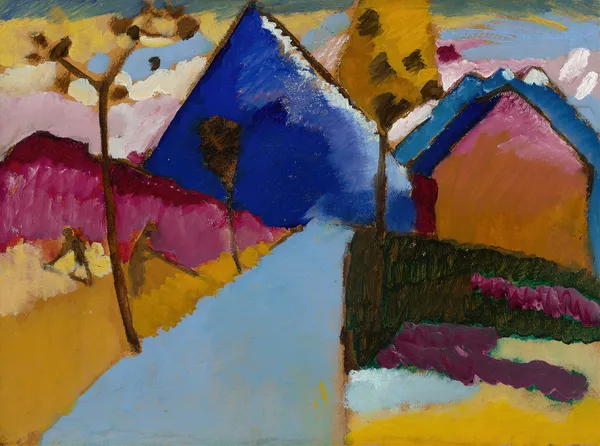 Kochel – Straight Street av Wassily Kandinsky