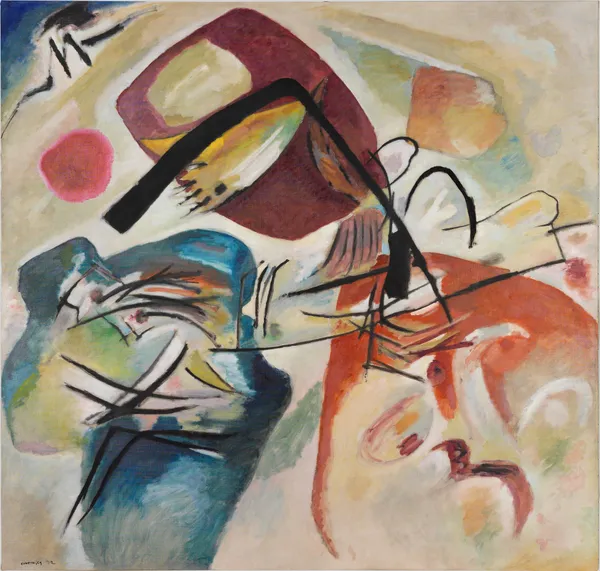 Picture with a Black Arch av Wassily Kandinsky