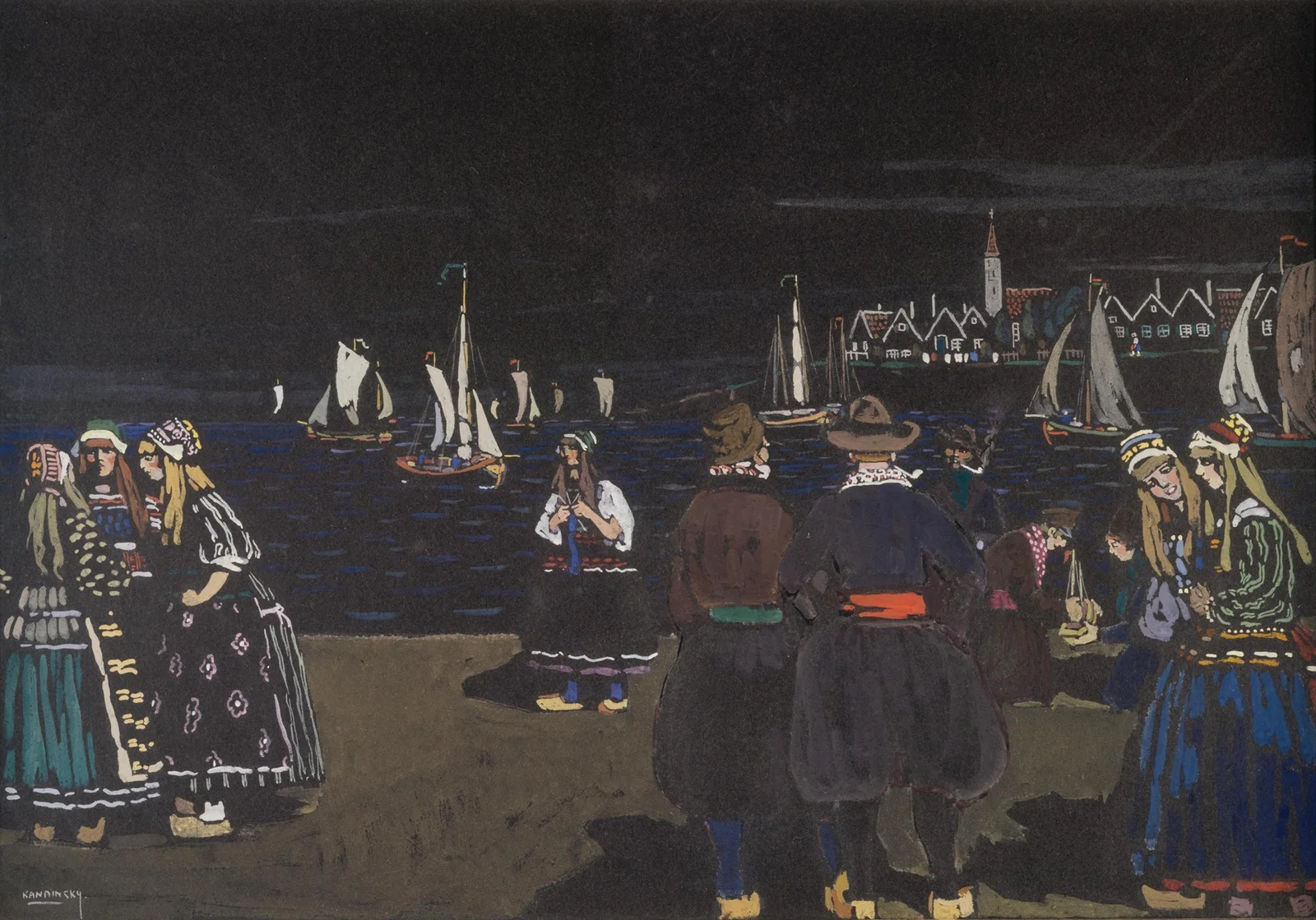 Saturday Break (Holland) av Wassily Kandinsky