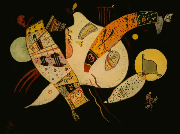 Shapes in Tension av Wassily Kandinsky