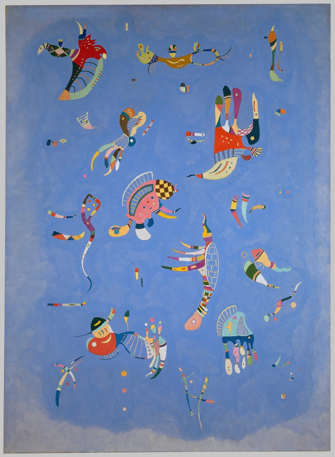Sky Blue av Wassily Kandinsky