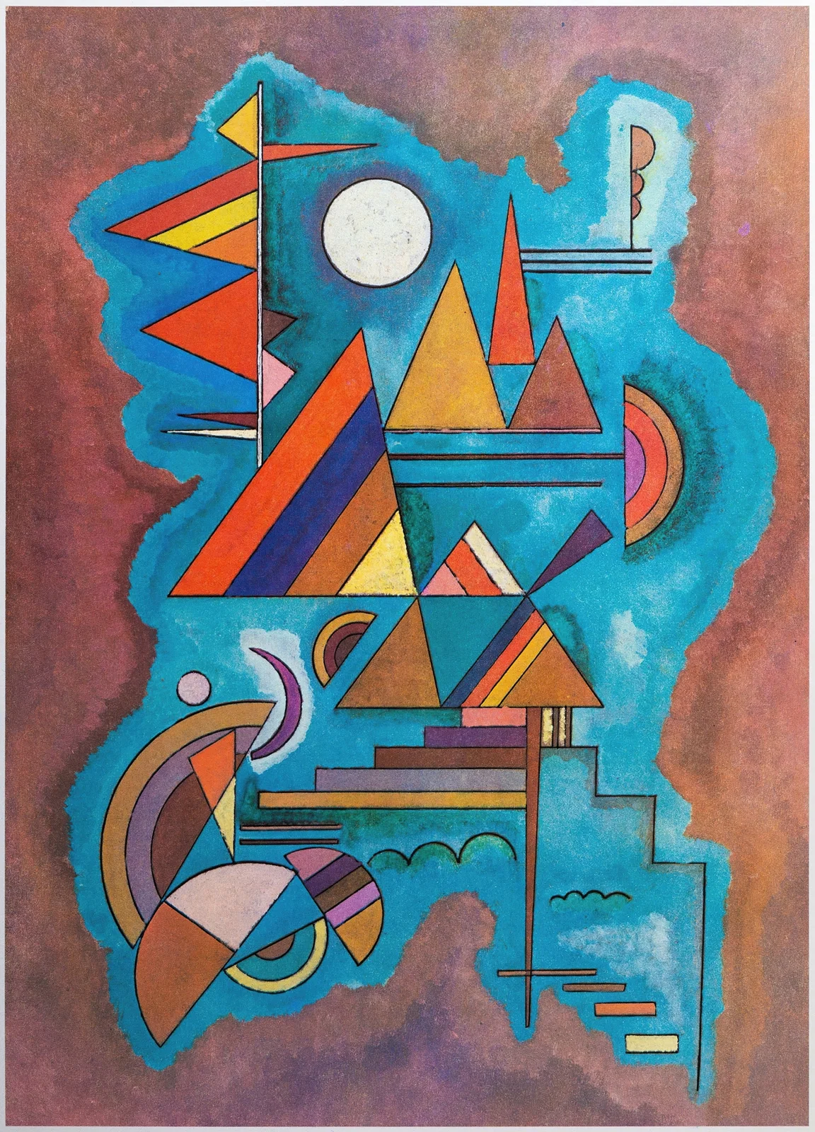 Standing av Wassily Kandinsky