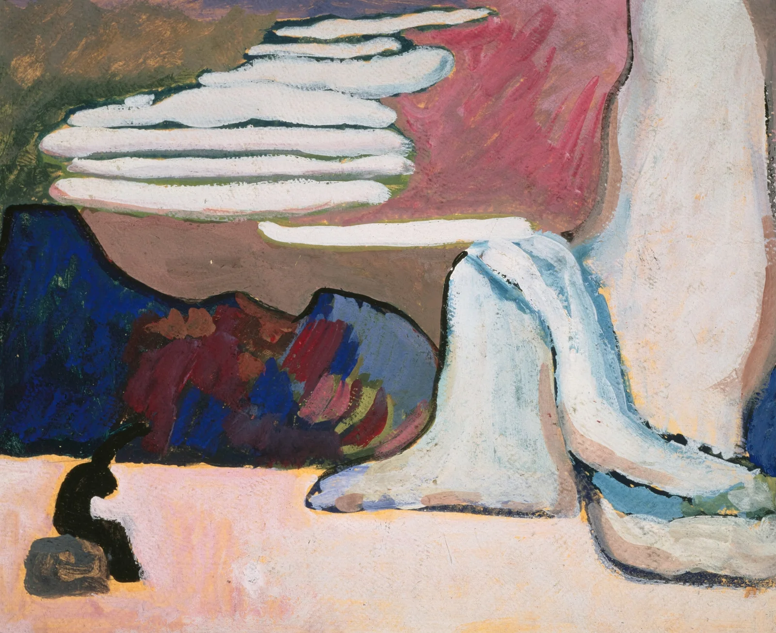 Study for Schwarz und Weiss av Wassily Kandinsky