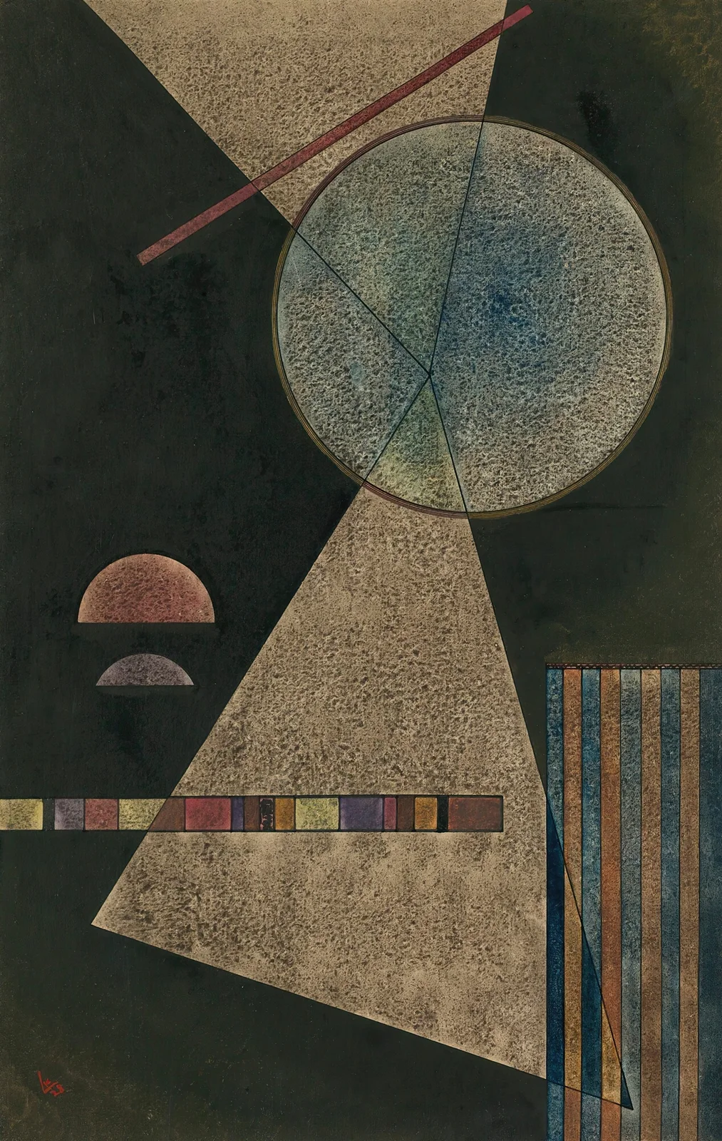Treffpunkt (Meeting-Point) av Wassily Kandinsky