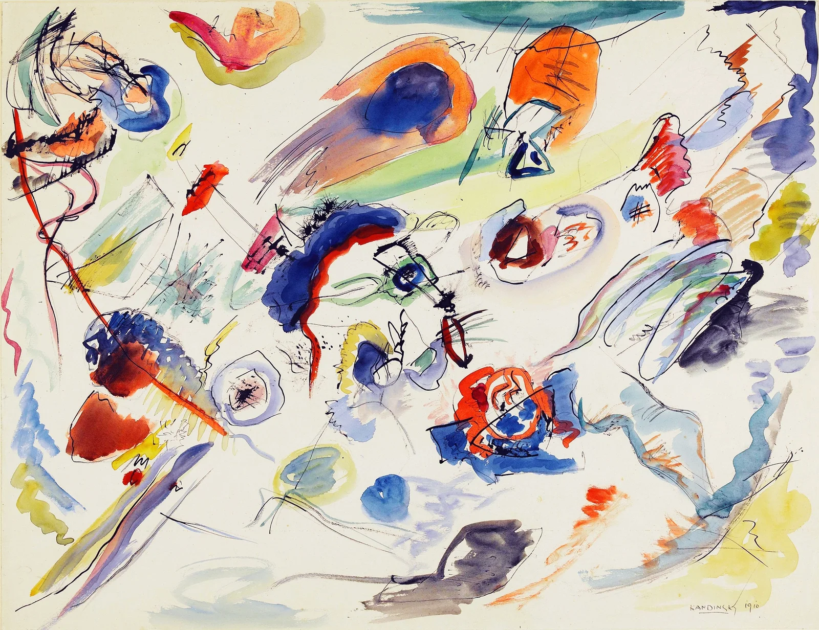 Untitled av Wassily Kandinsky