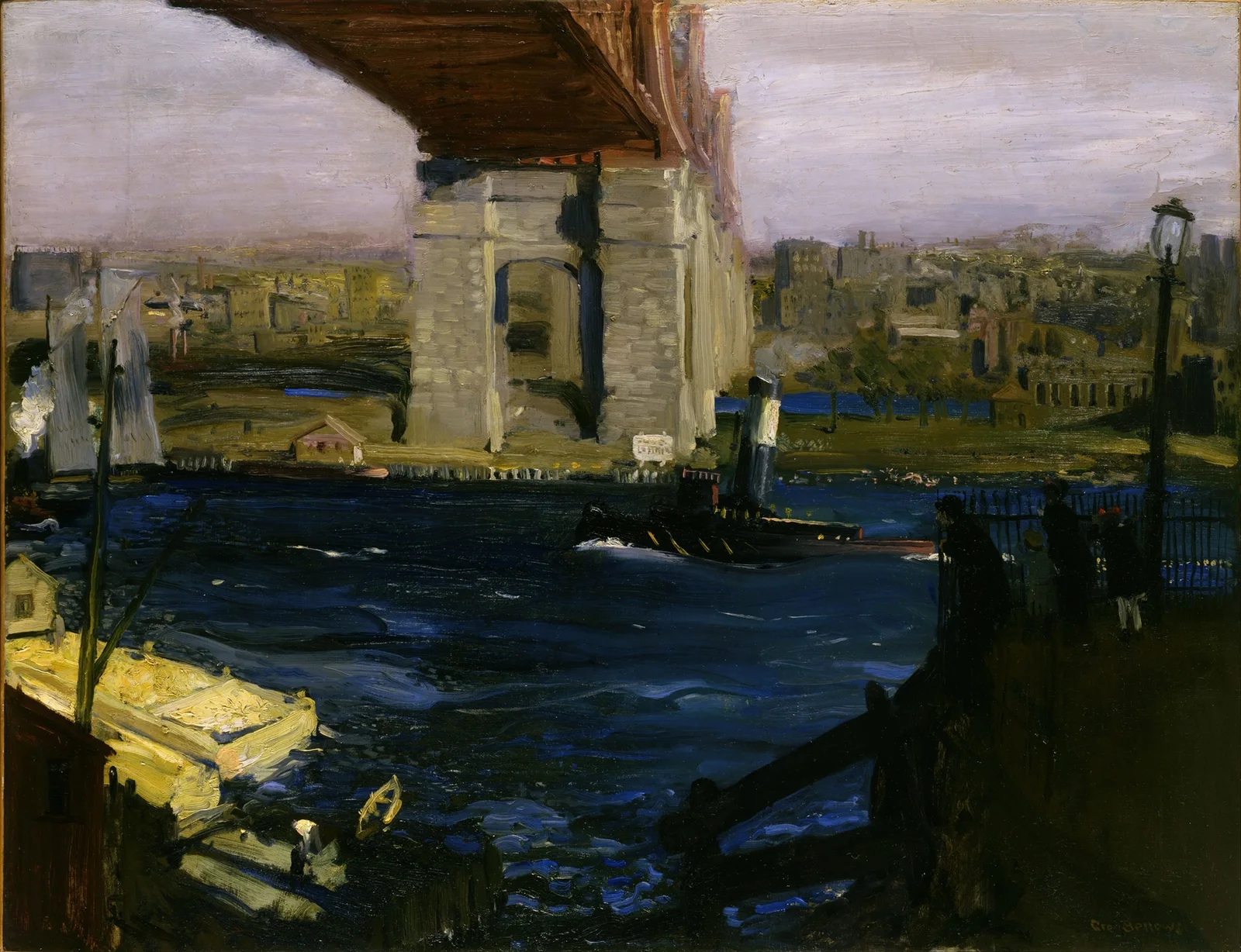 Bridge, Blackwell’s Island av George Wesley Bellows