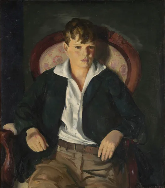 Portrait Of A Boy av George Wesley Bellows