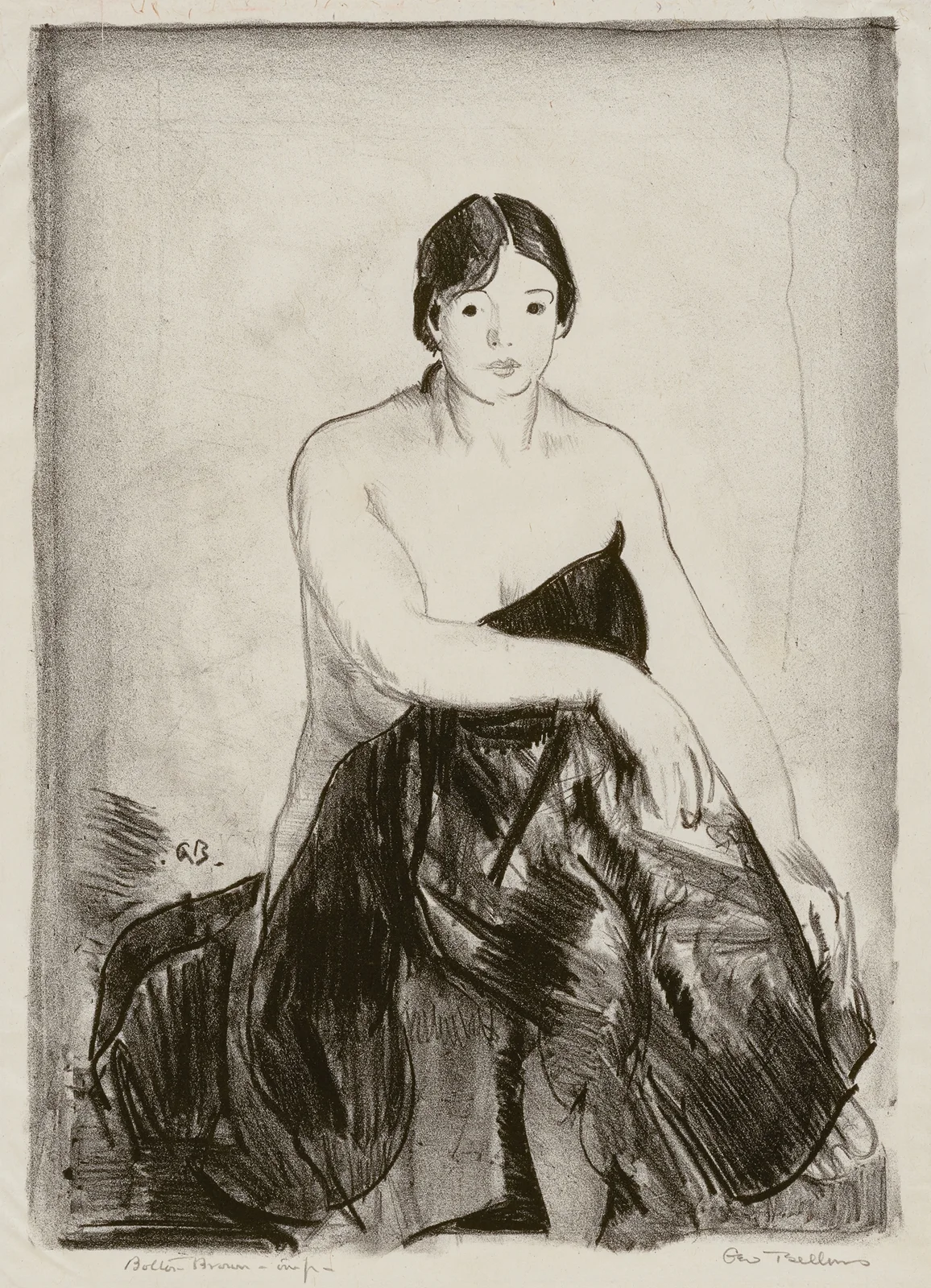 The Model av George Wesley Bellows