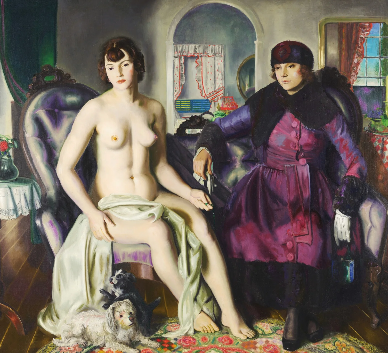 Two Women av George Wesley Bellows