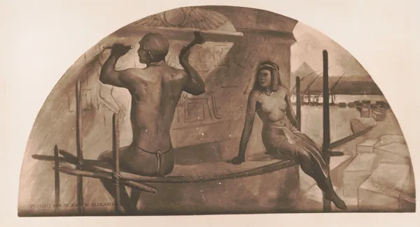 Egpytian hieroglyphics av John White Alexander