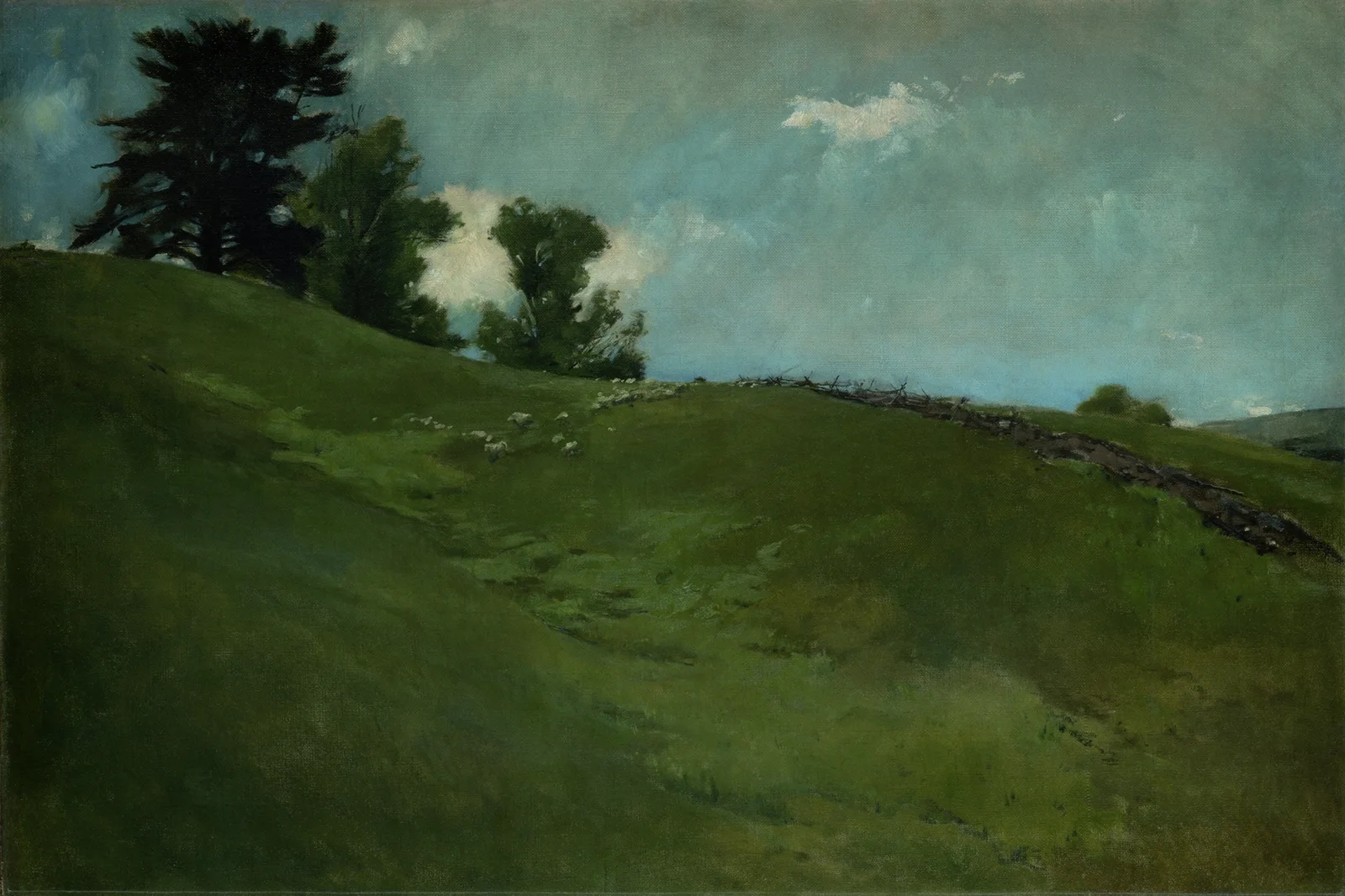 Landscape, Cornish, N.H. av John White Alexander
