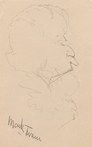 Mark Twain av John White Alexander