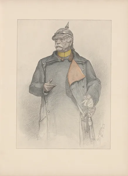Unser Bismarck Pl.119 av Christian Wilhelm Allers