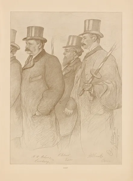Unser Bismarck Pl.126 av Christian Wilhelm Allers