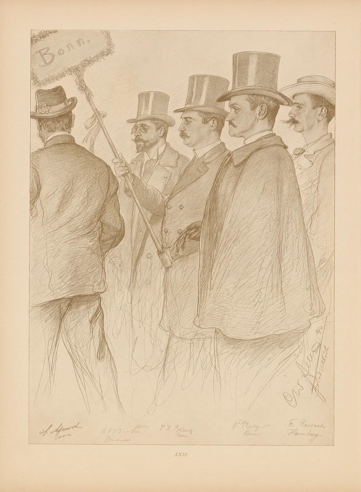 Unser Bismarck Pl.133 av Christian Wilhelm Allers