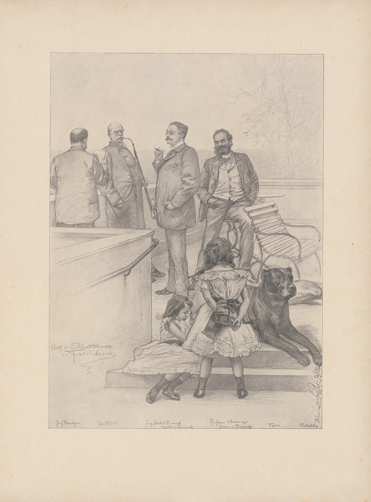 Unser Bismarck Pl.138 av Christian Wilhelm Allers