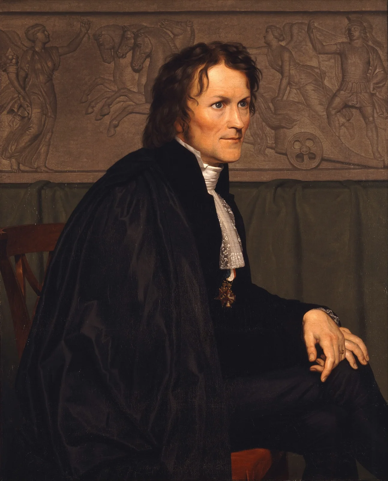 Bertel Thorvaldsen av Christoffer Wilhelm Eckersberg