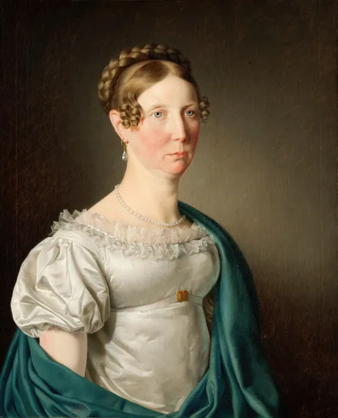 Portrait of a Lady av Christoffer Wilhelm Eckersberg